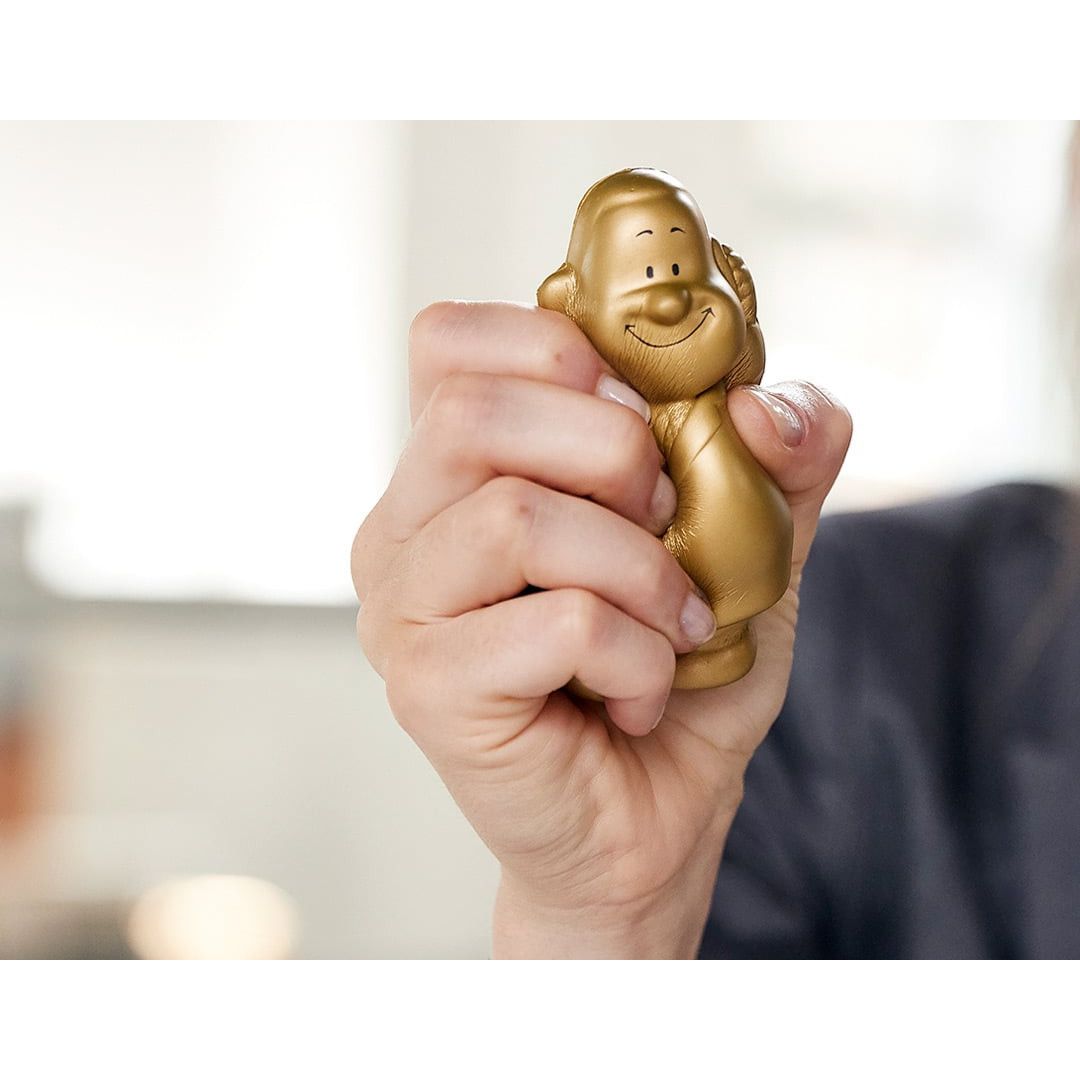 SQUEEZIES® Gold Bert® - gold-754