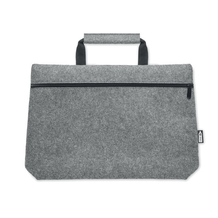 Laptop Tasche RPET-Filz TAPLA - grau-267