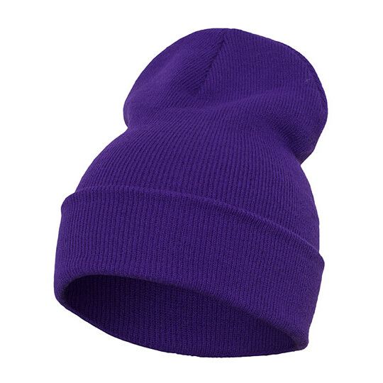 Heavyweight Long Beanie - purple-304