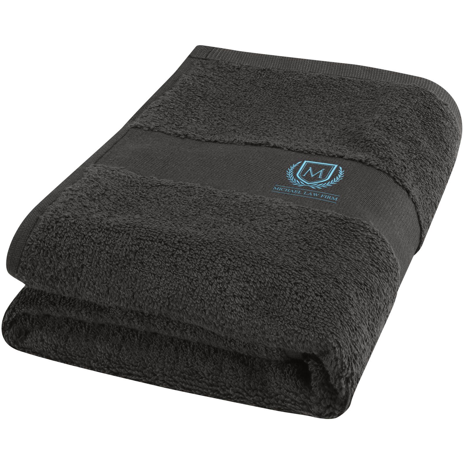 Charlotte 450 g/m² Baumwollhandtuch 50 x 100 cm - anthrazit-224