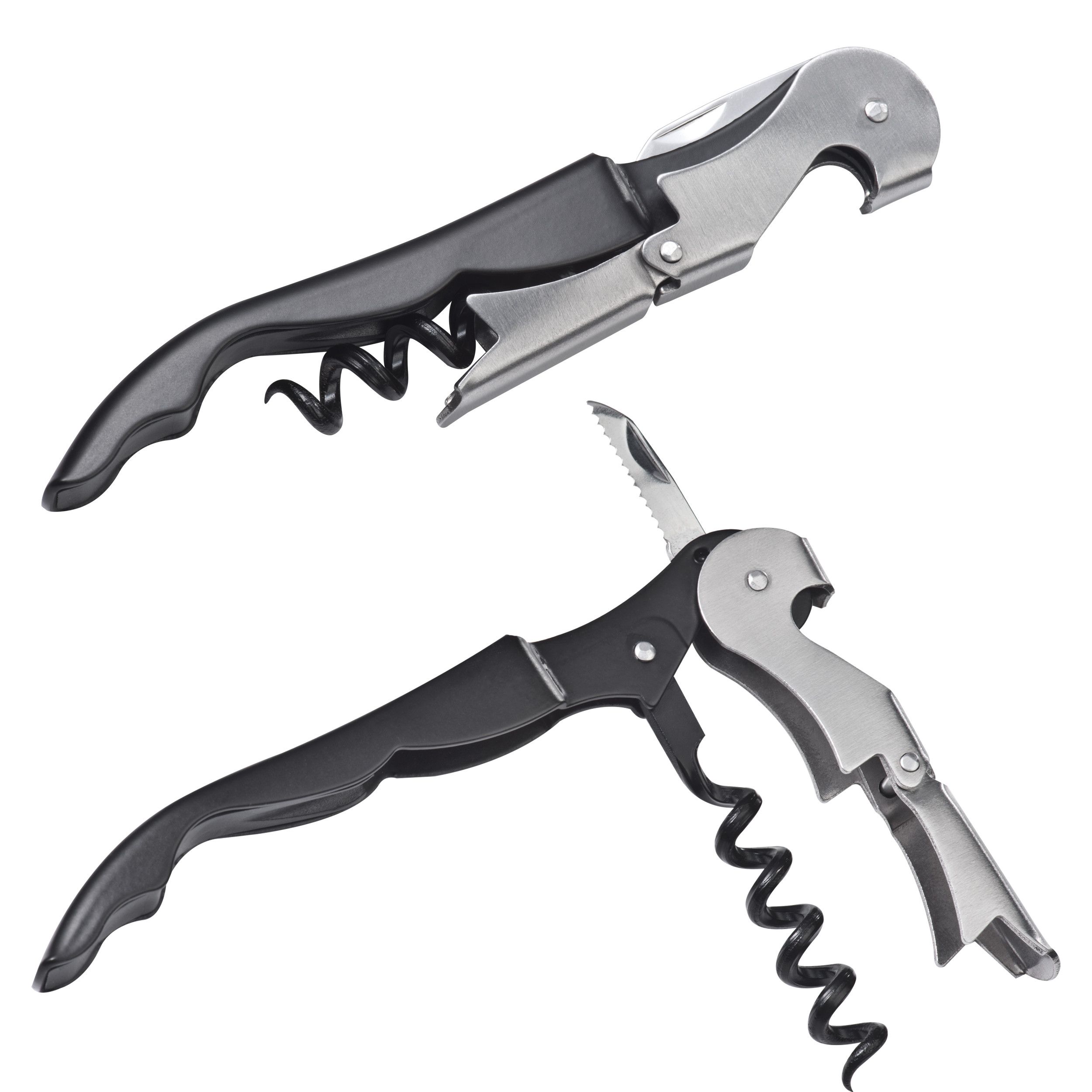 Metall Kellnermesser Mendoza - schwarz-467