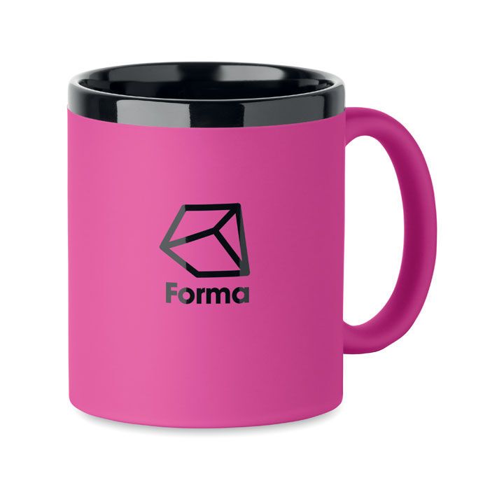 Keramikbecher für Laser 300 ml RUBY - fuchsie-96