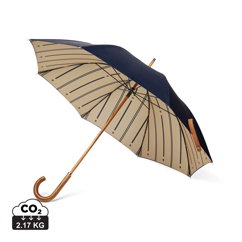 VINGA Bosler AWARE™ Regenschirm aus recyceltem PET - navy blau-212