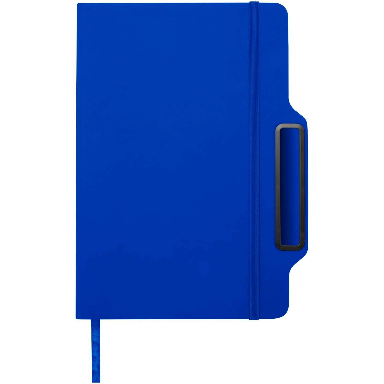 Nexus A5 Hardcover Notizbuch mit Kugelschreiber und Bleistiftset (schwarze Mine) - royalblau-994