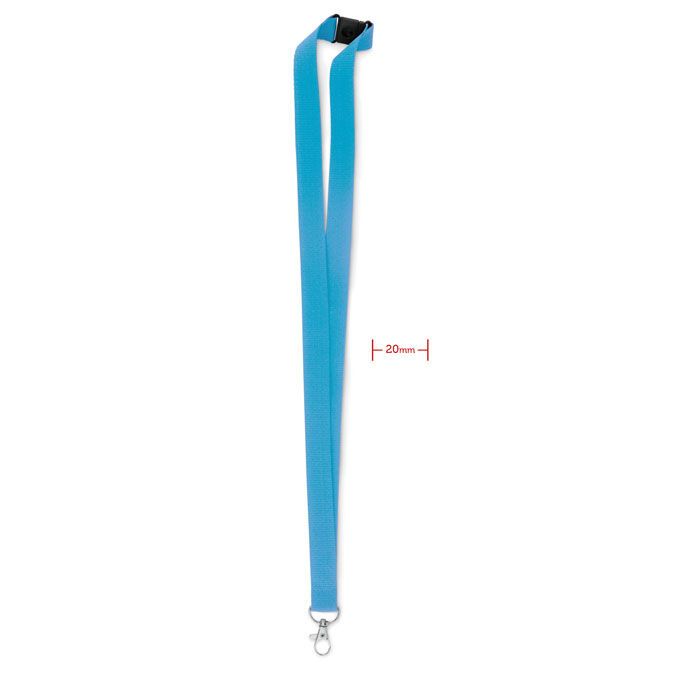 Lanyard mit Karabiner 20mm PANY - türkis-291