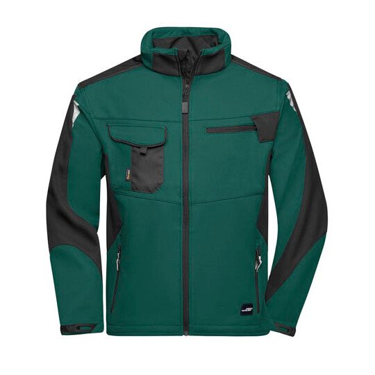 Workwear Softshell Jacket -STRONG- - navy - navy-101