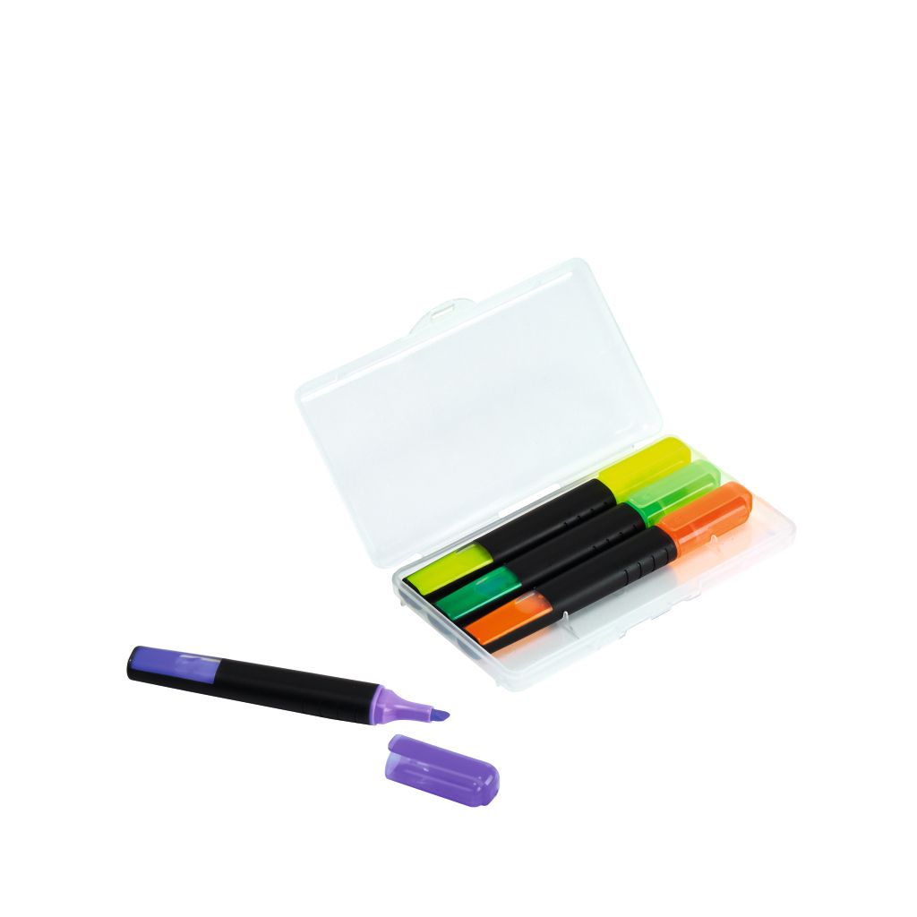 Liqeo Highlighter Pen 4er Set - kombiniert-465