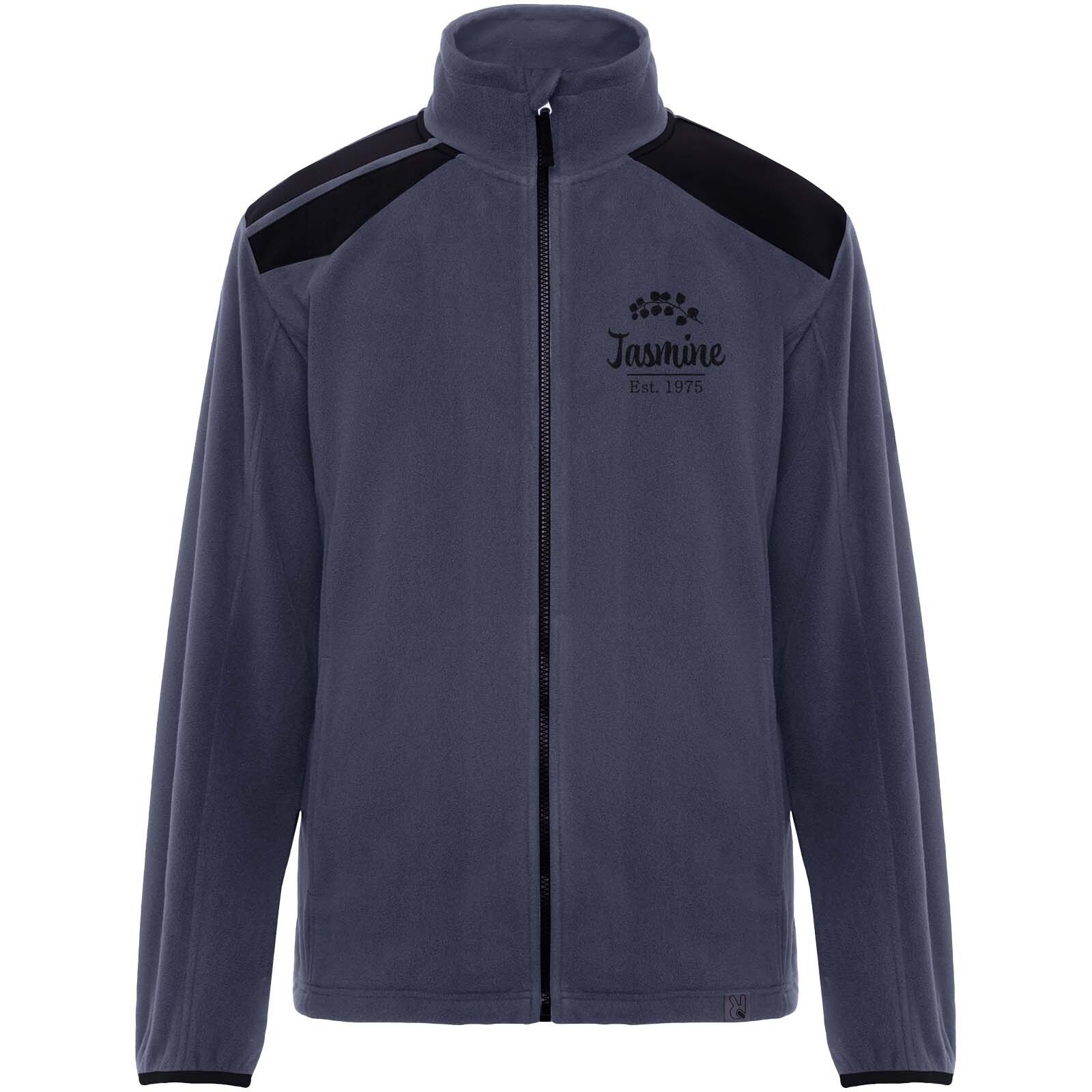 Terrano Mikrofleecejacke, unisex - blei -  schwarz-303
