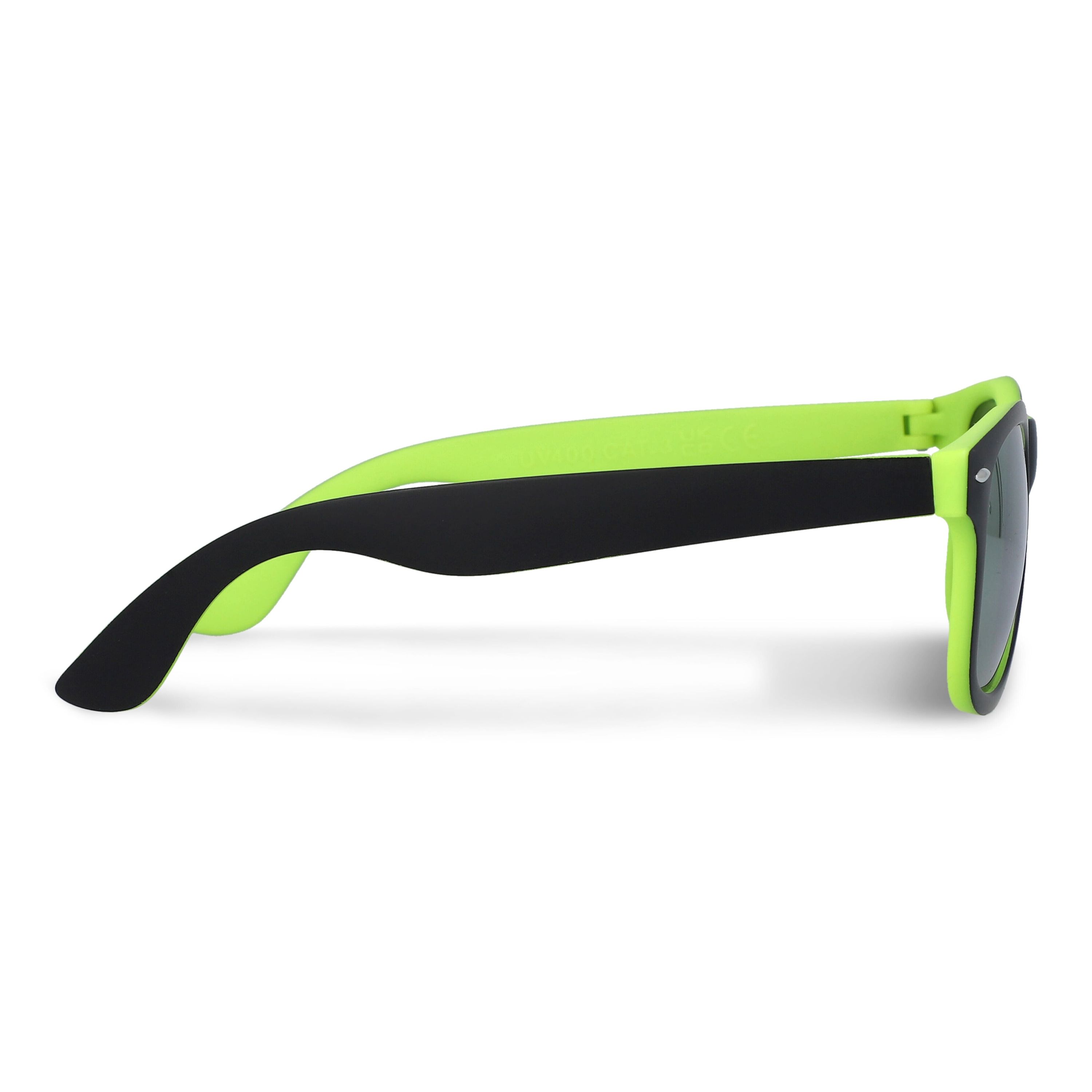 Sonnenbrille Tate Spiegel Glas UV400 - hellgrün-334