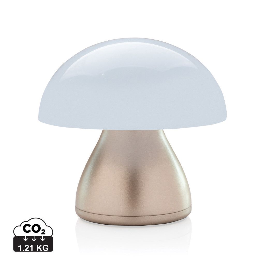 Luming wiederaufladbare USB-Tischlampe aus RCS Kunststoff - bronze-382