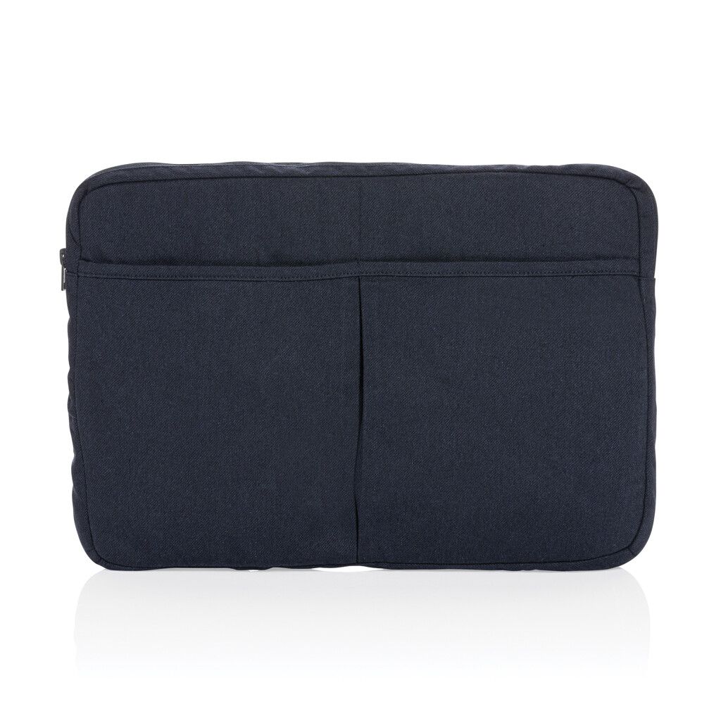 Laluka AWARE™ 15,6" Laptoptasche aus recycelter Baumwolle - navy blau-97