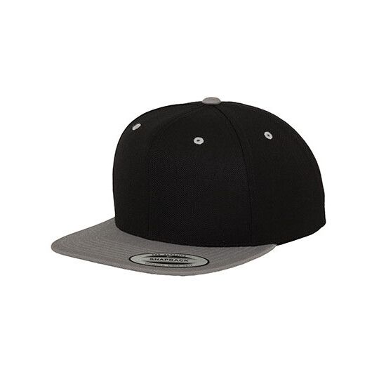 Classic Snapback 2-Tone - black - silver-935