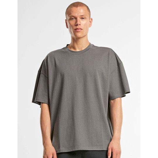 Heavy Oversized Tee - black-642