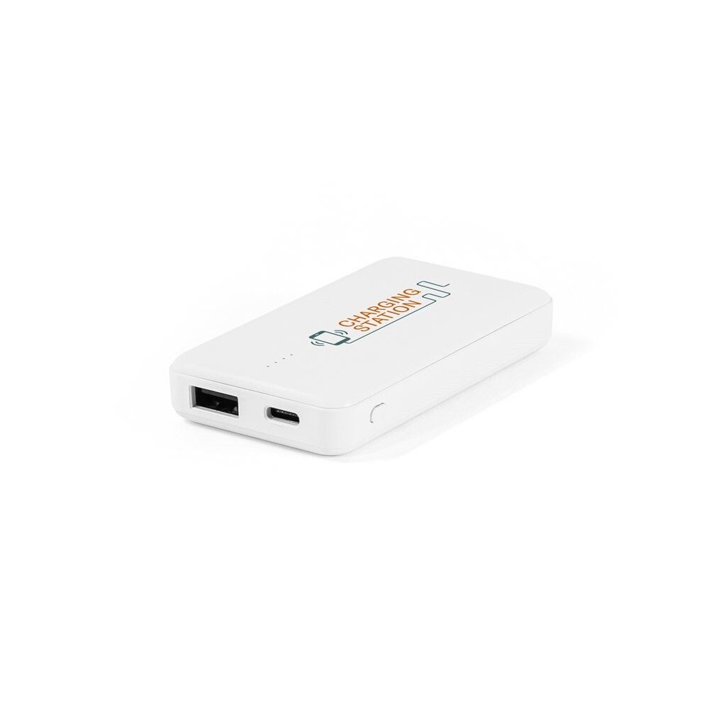 SHERYL Powerbank 4'000 mAh bei recyceltem ABS (100% rABS) - blau-735
