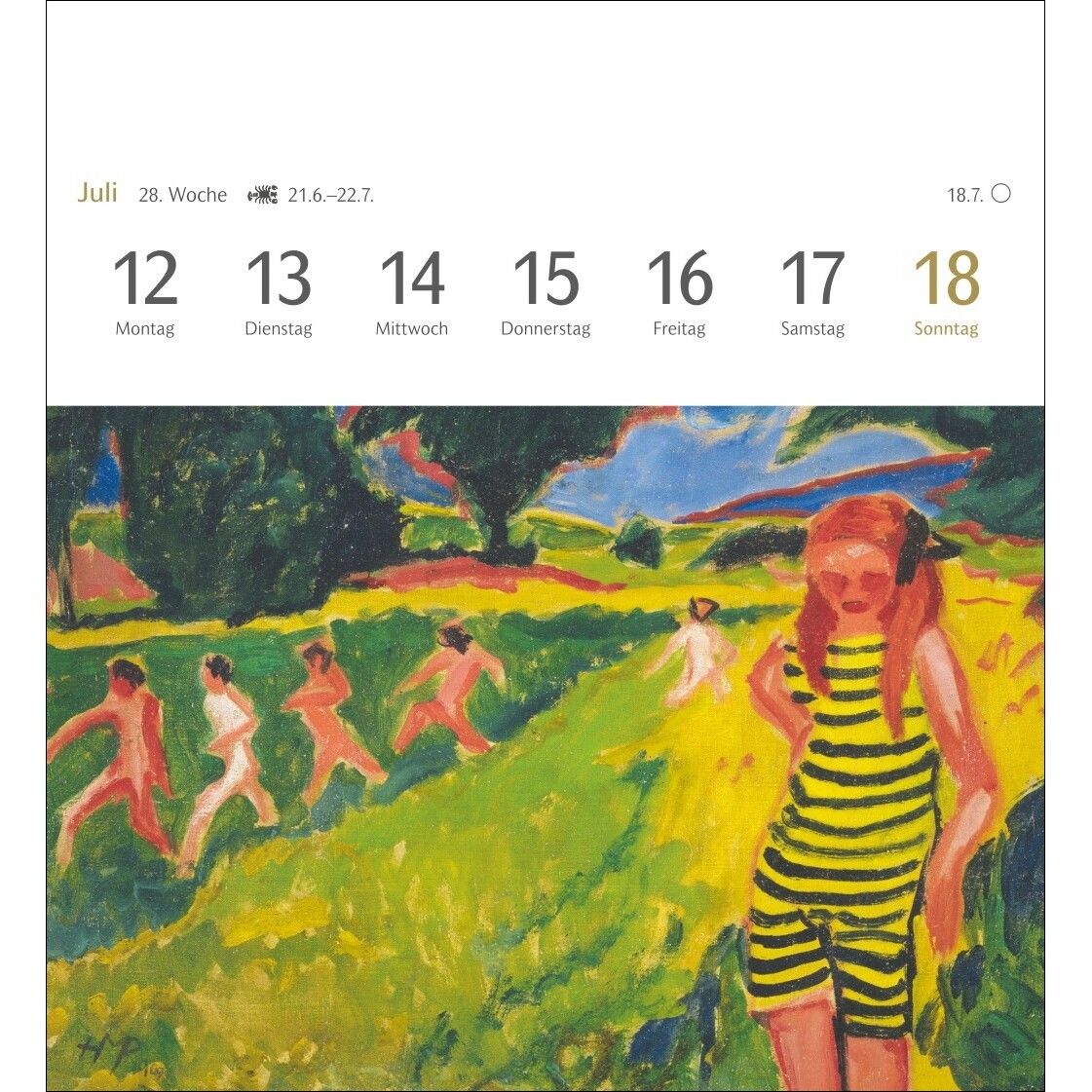 Kunstgenuss Postkartenkalender-144