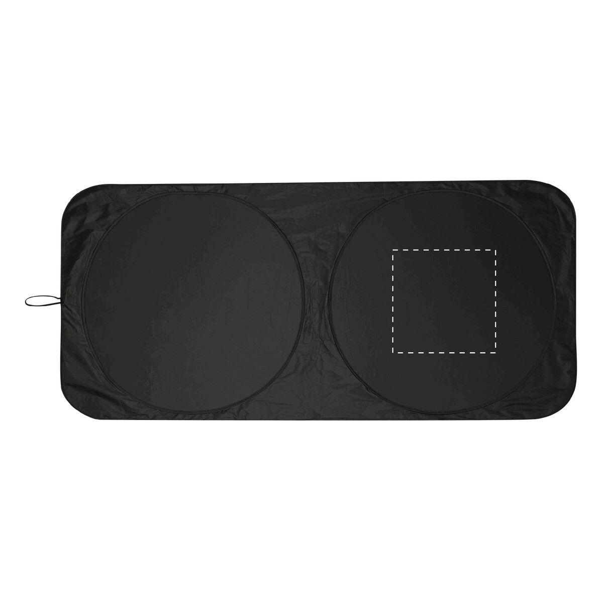 Veredelungsposition centered_on_back_left_side_of_the_windowshield