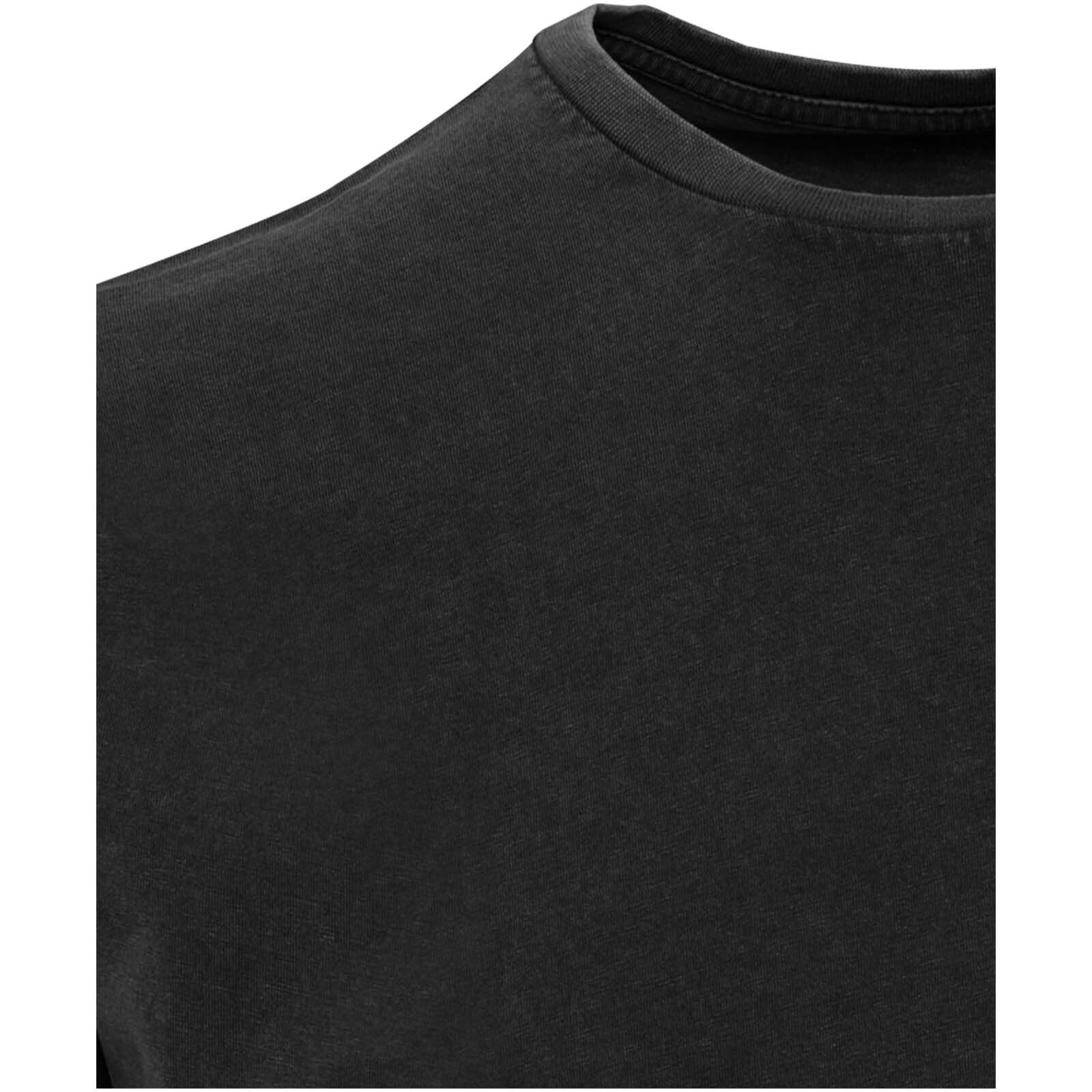 Nanaimo Kurzärmeliges T-Shirt für Herren im Washed Look, 160 g/m2 - schwarz-228