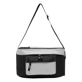 Veredelungsposition mittig auf der kleinen Vortasche