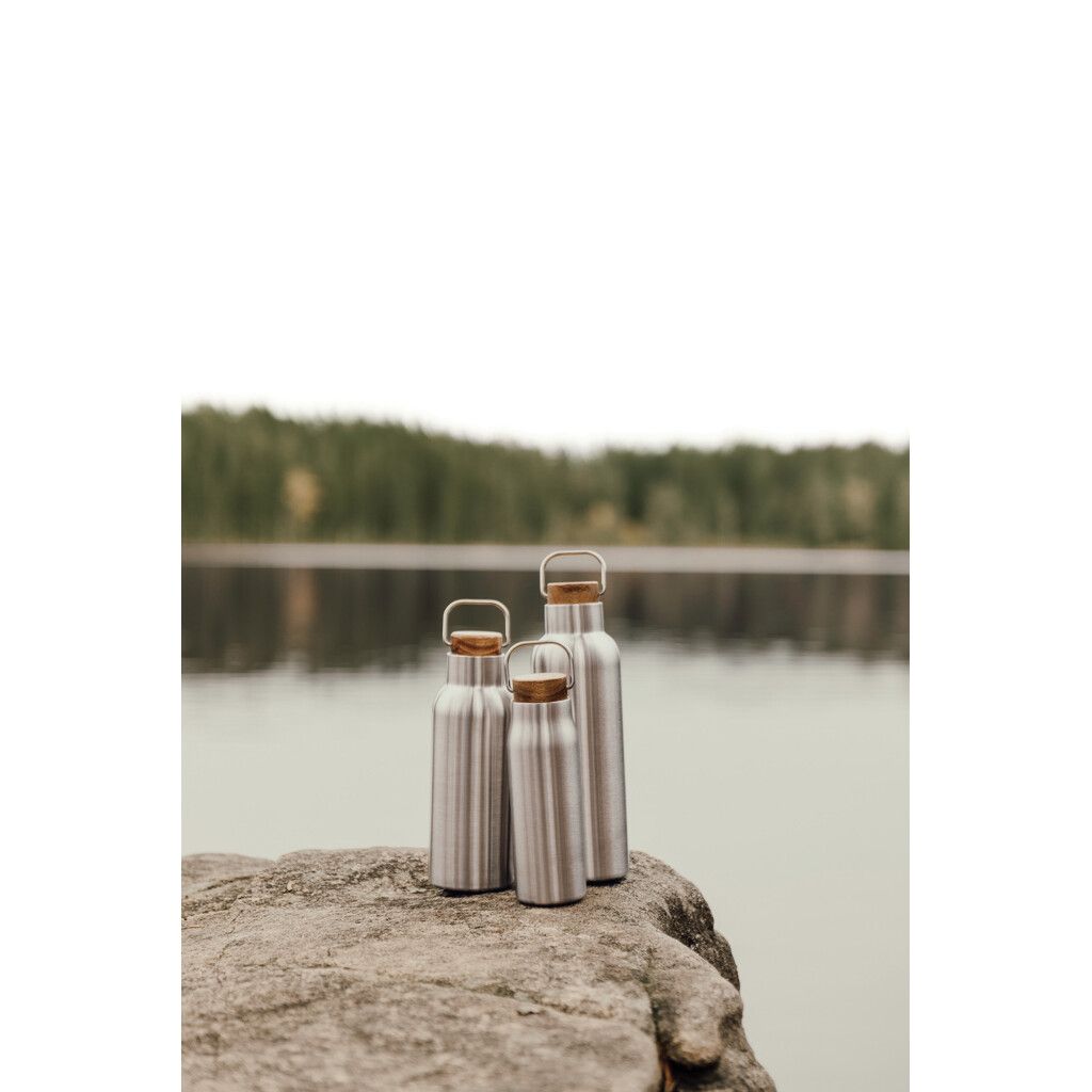 VINGA Ciro RCS recycelte Vakuumflasche 300ml - stahl-385
