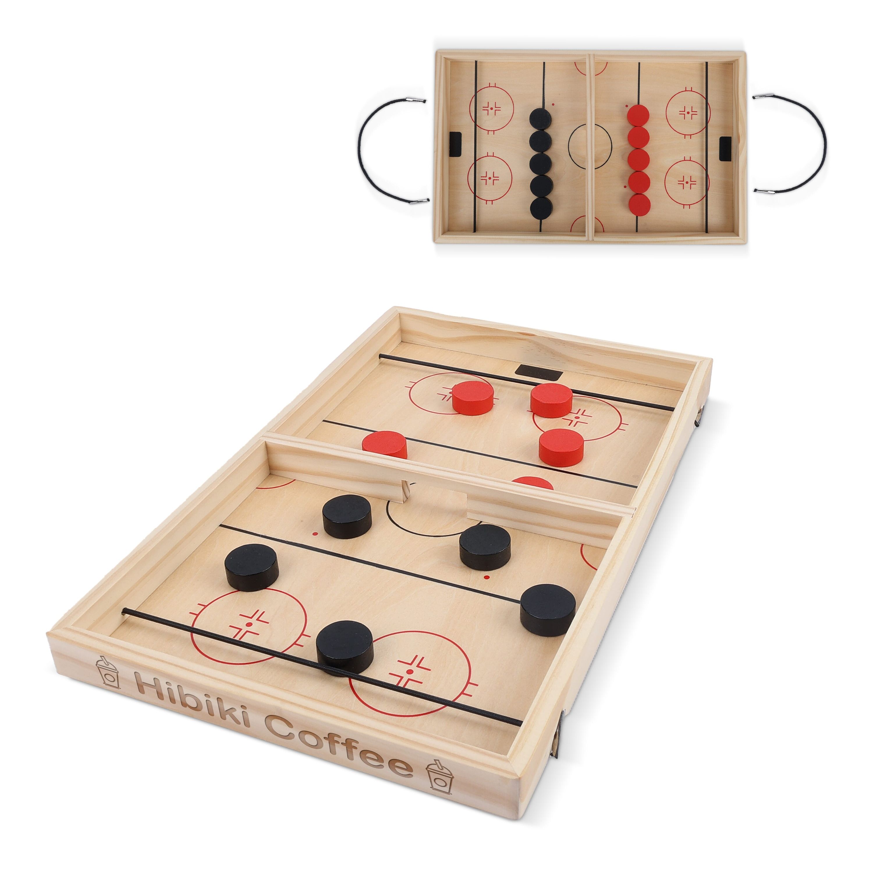 InSideOut Tisch-Puckhockey - holz  -  holz-487