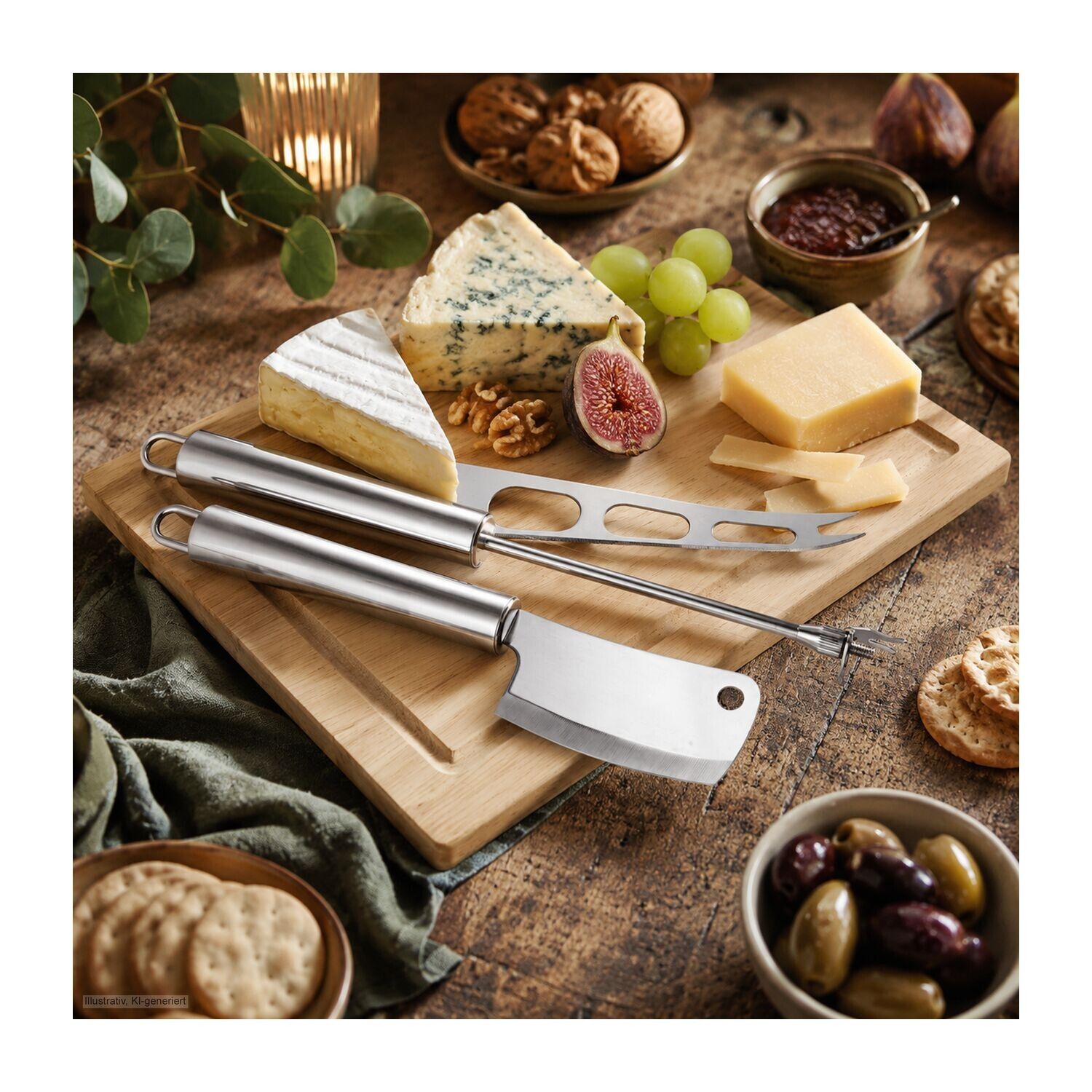 ROMINOX® Käse-Set Legno-523