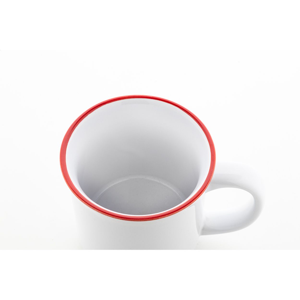 Woodstock Subo Vintage Sublimationstasse - rot - weiß-291