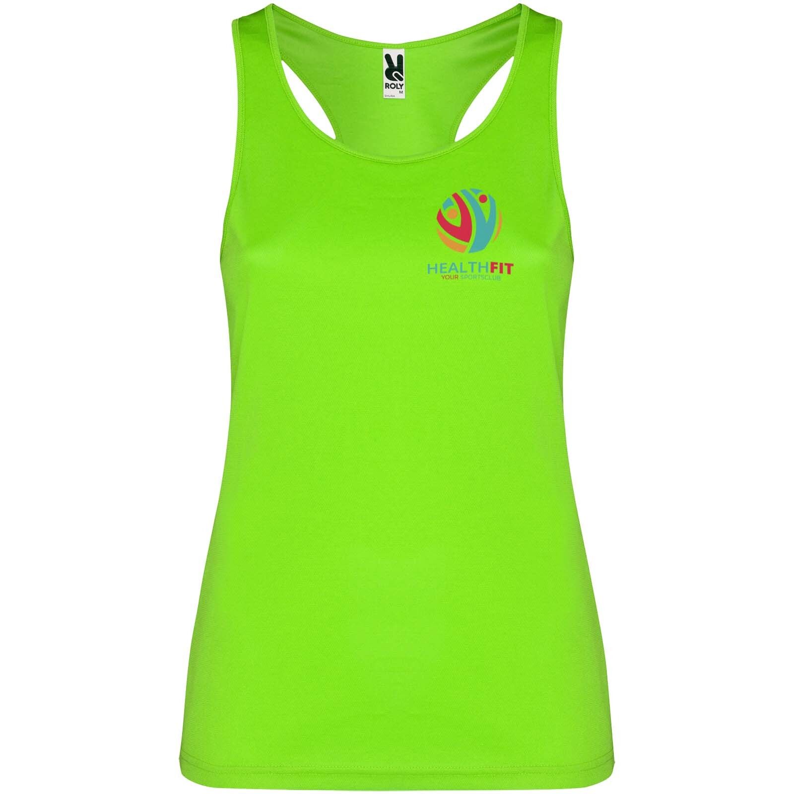 Schura Sport Top für Damen - limone - S-780