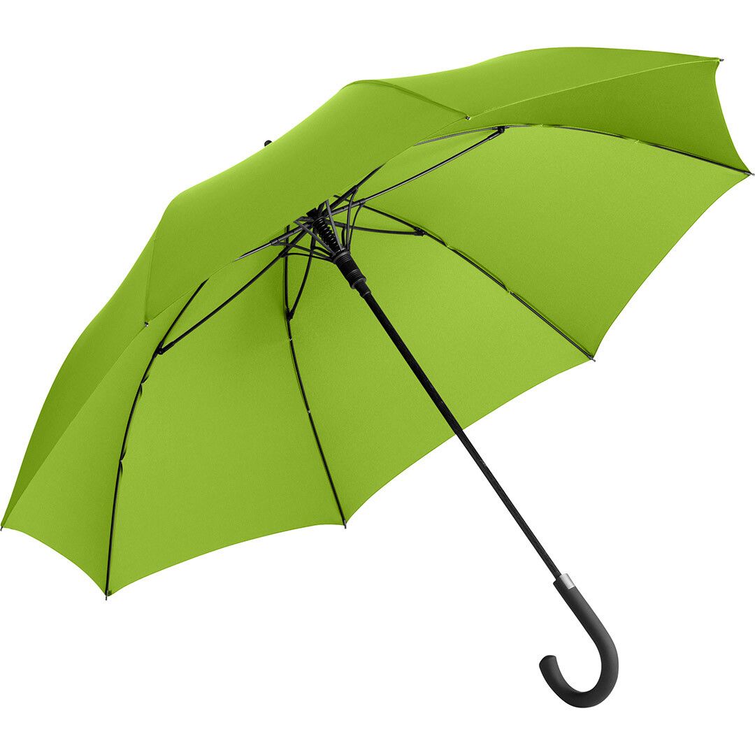 Fiberglas-Gästeschirm Windfighter® AC² mit waterSAVE® Bezug Ø120 cm - limette-656