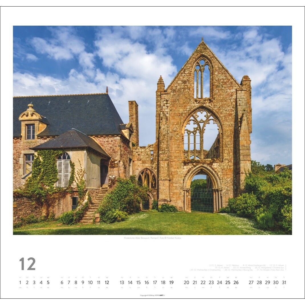 Bretagne - Landschaft & Natur Kalender-56