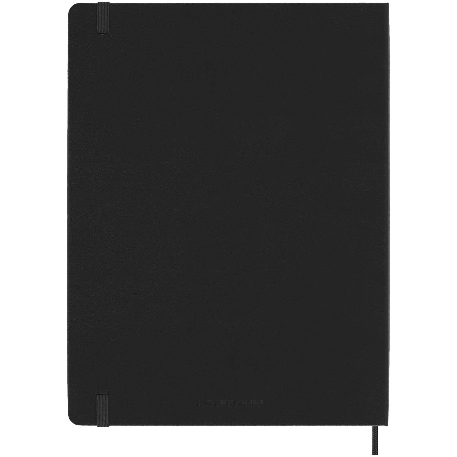 Moleskine Hardcover 12 Monate Wochenkalender XL - schwarz-16