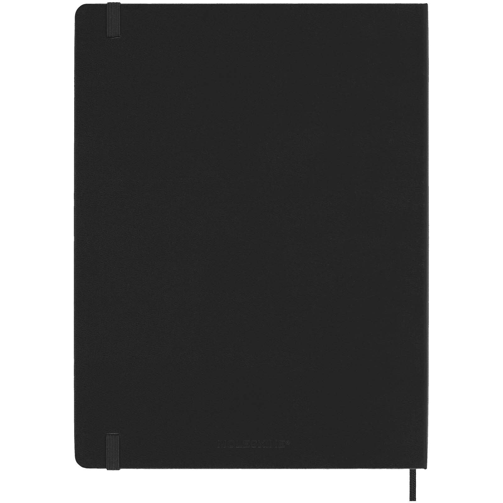Moleskine Hardcover 12 Monate Wochenkalender XL - schwarz-16