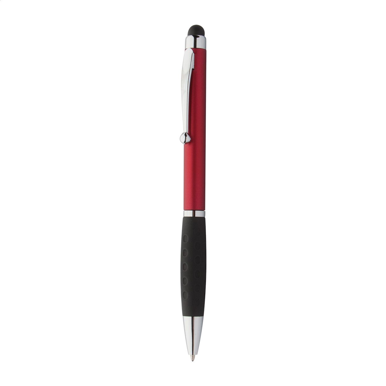 Touchpen mit Kugelschreiber Stilos - rot-236