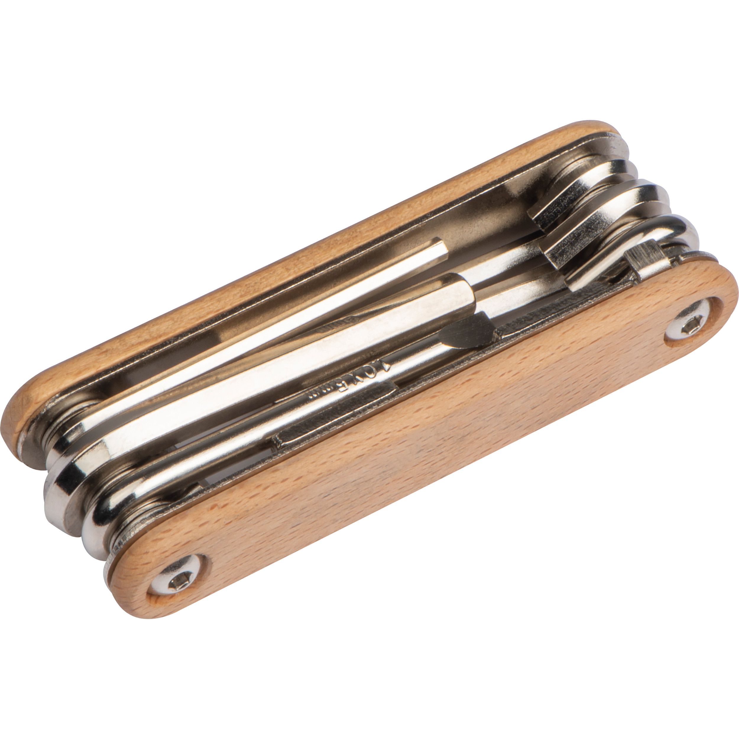 Fahrradwerkzeug mit Holzschalen - beige-893