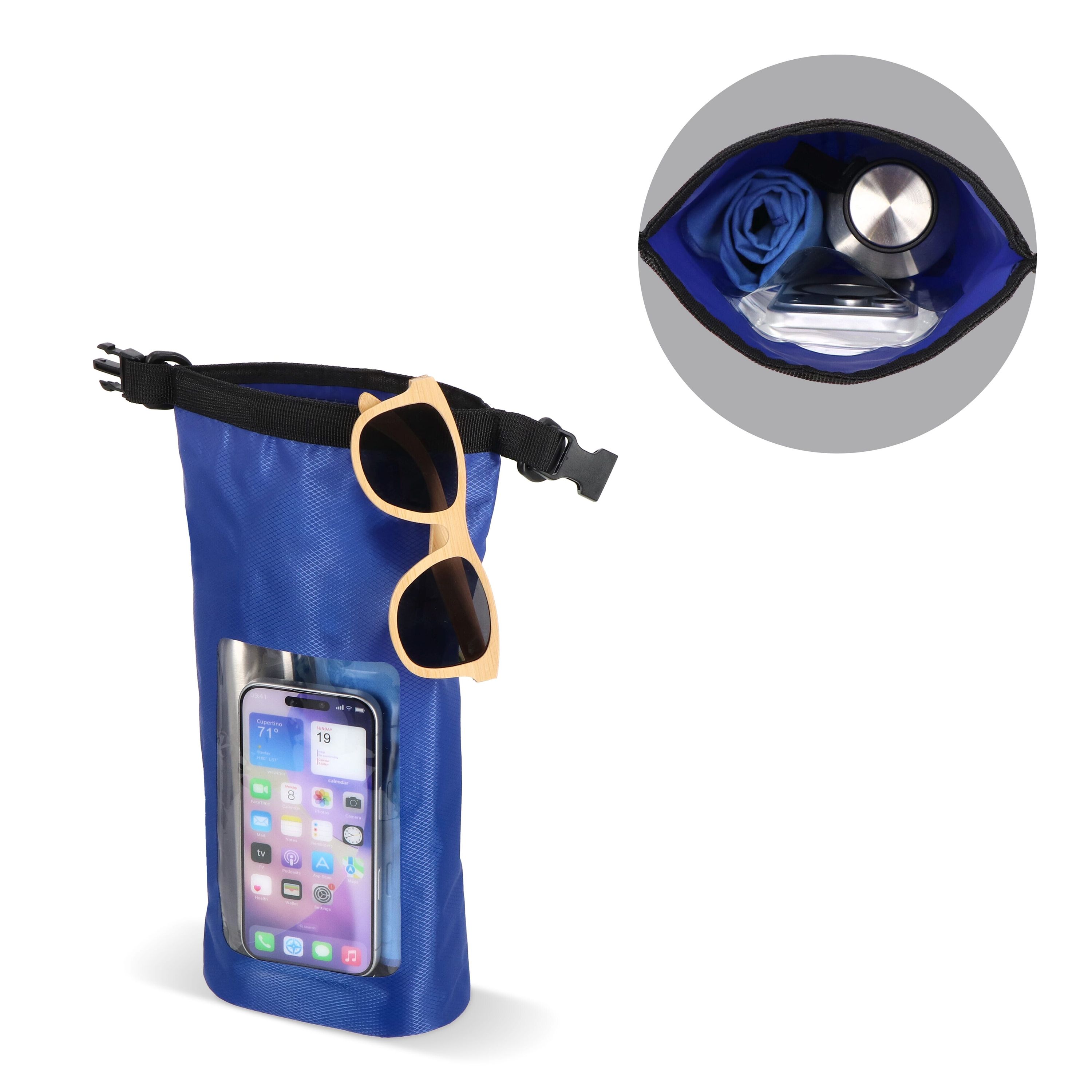 2L Ripstop Dry Bag für Mobiltelefone – IPX6 - dunkelblau-771