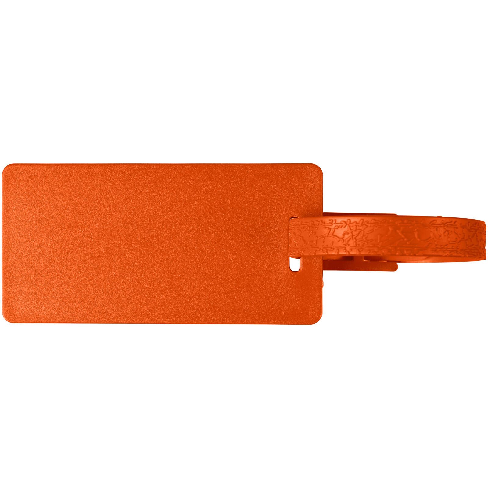 River Gepäckanhänger mit Fenster aus recyceltem Material - orange-56