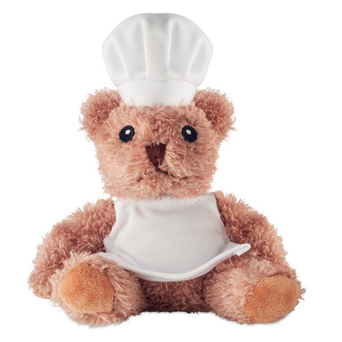Teddybär Koch TEDDCHEF - weiß-685
