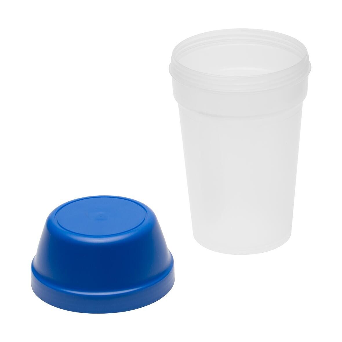 Shaker Multi, 0,30 l - transparent - standard-blau PP-218