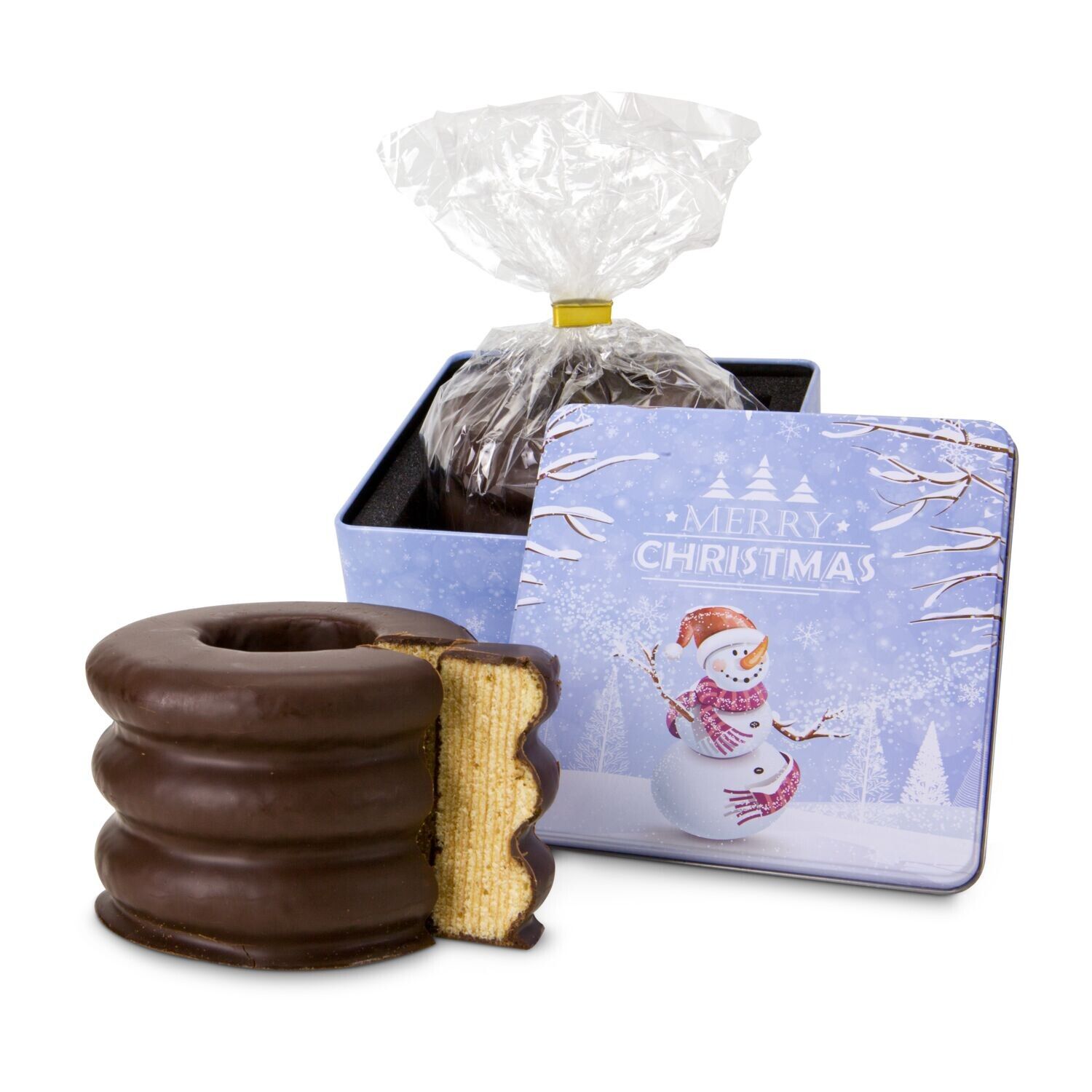 Geschenkset Baumkuchen in Weihnachtsdose-445
