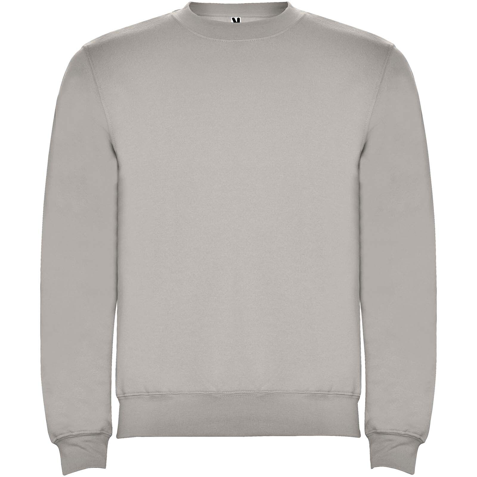 Clasica Sweatshirt mit Rundhalsausschnitt  - perlgrau - M-962
