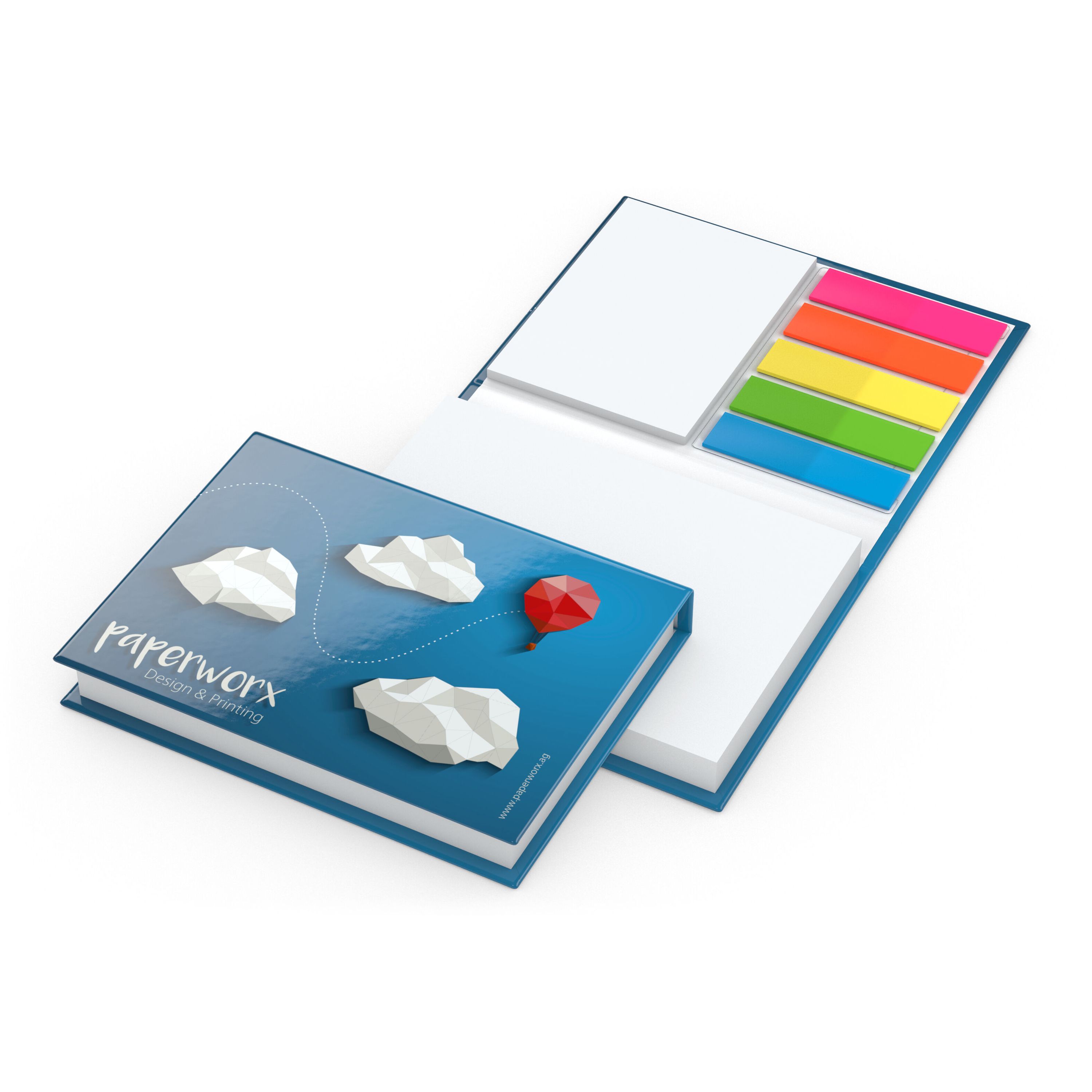 Haftnotiz-Set Paris, White, matt-600