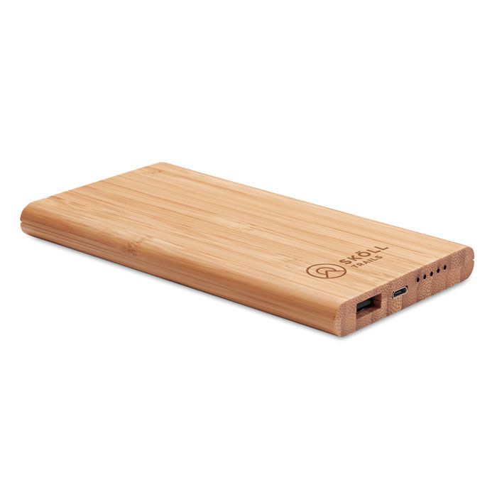 Induktive Powerbank Bambus ARENA - holz-71