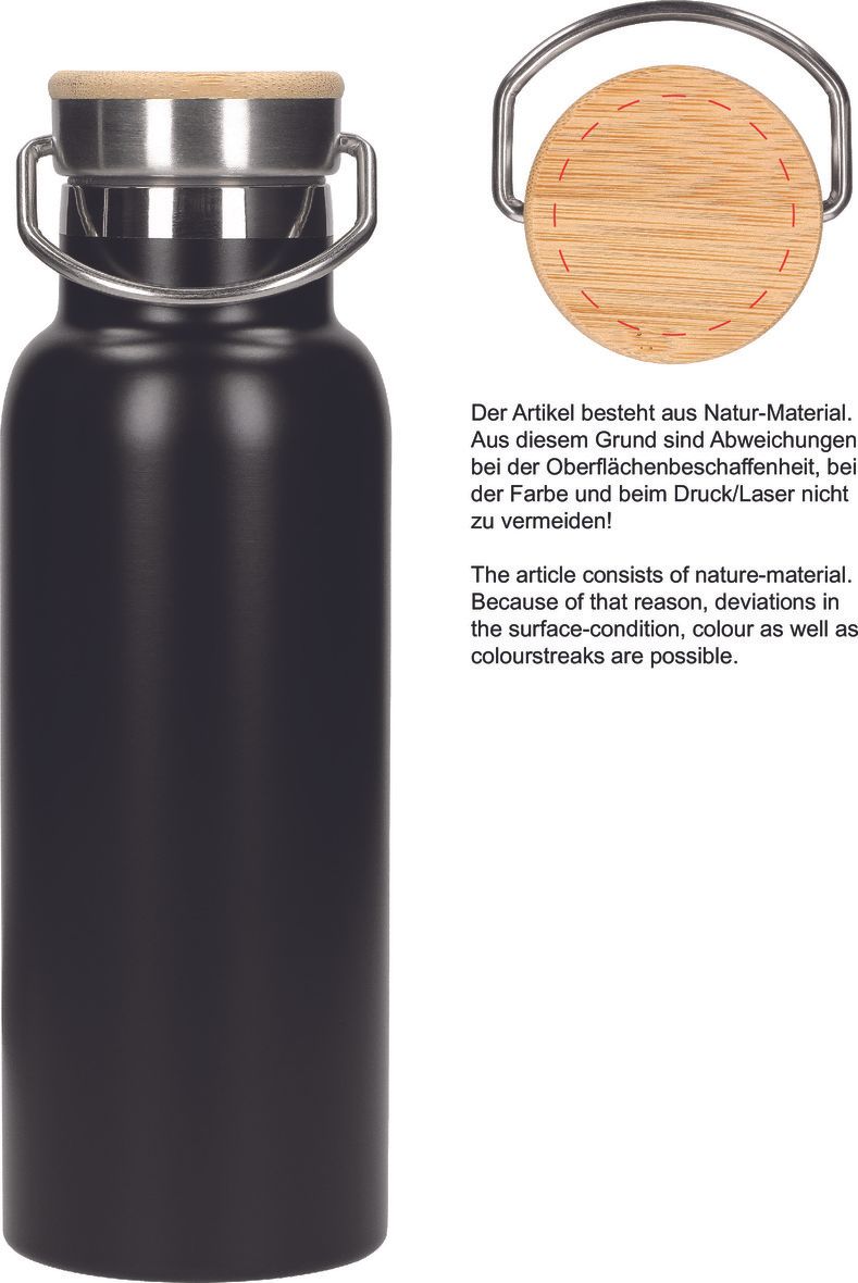 Veredelungsposition mittig auf Deckel