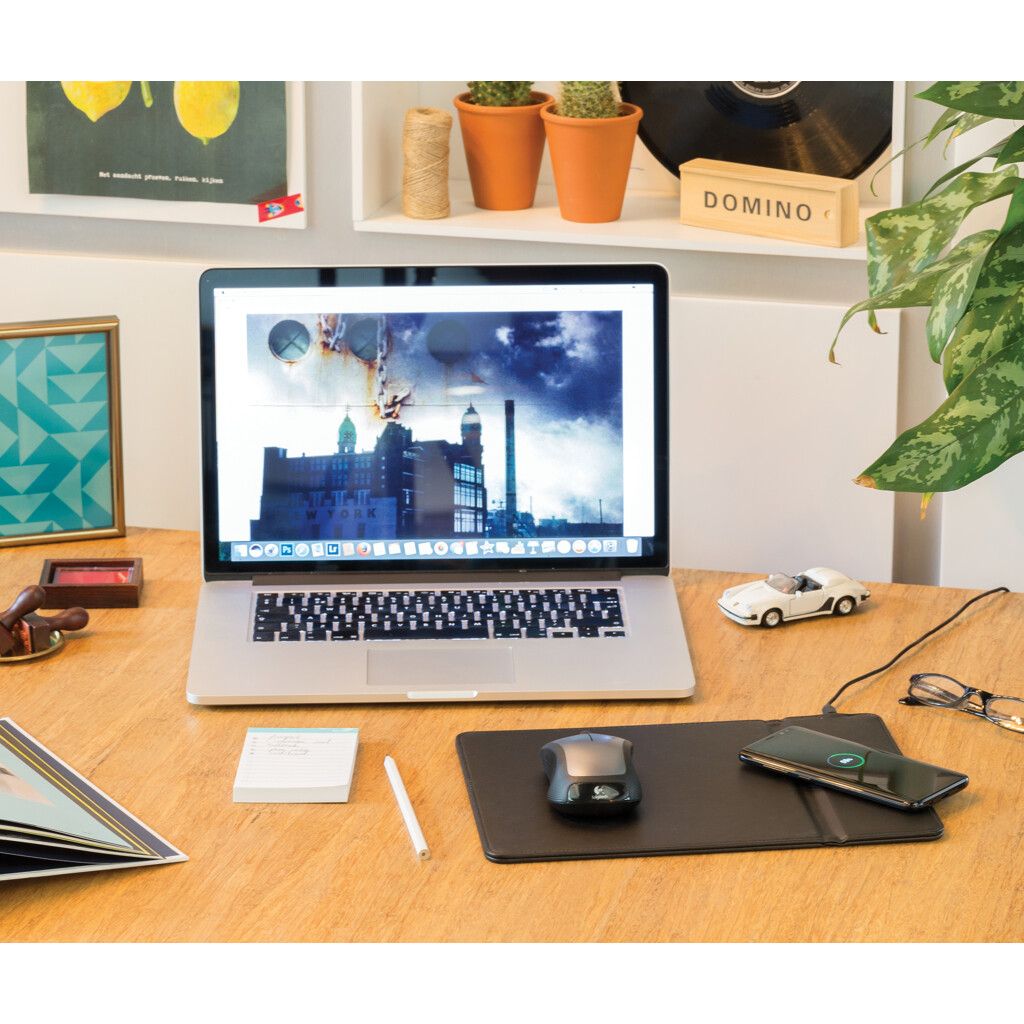 Mousepad mit Wireless-5W-Charging Funktion - schwarz-53