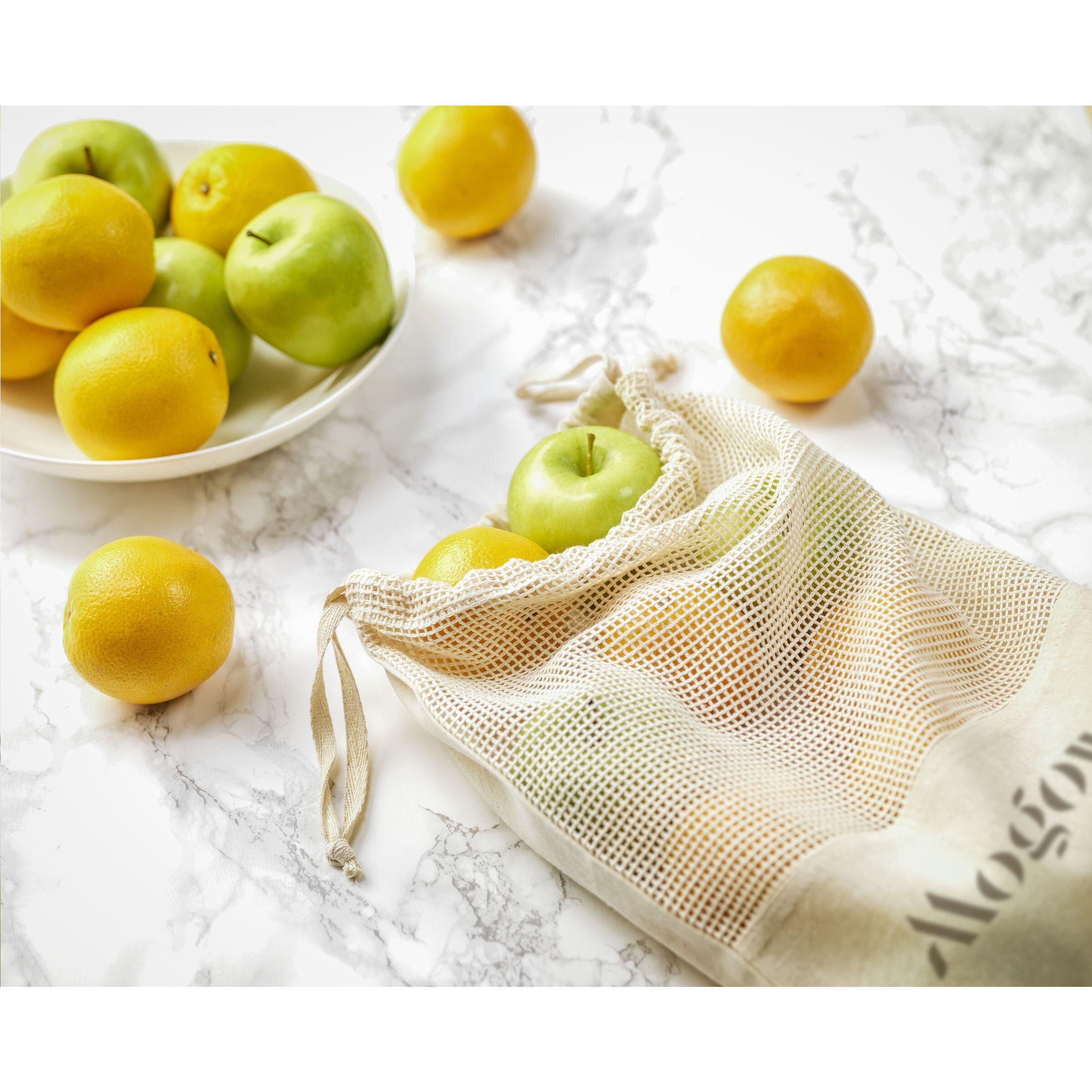 Natura Organic Mesh Bag (120 g/m²) Obstbeutel - neutral-144