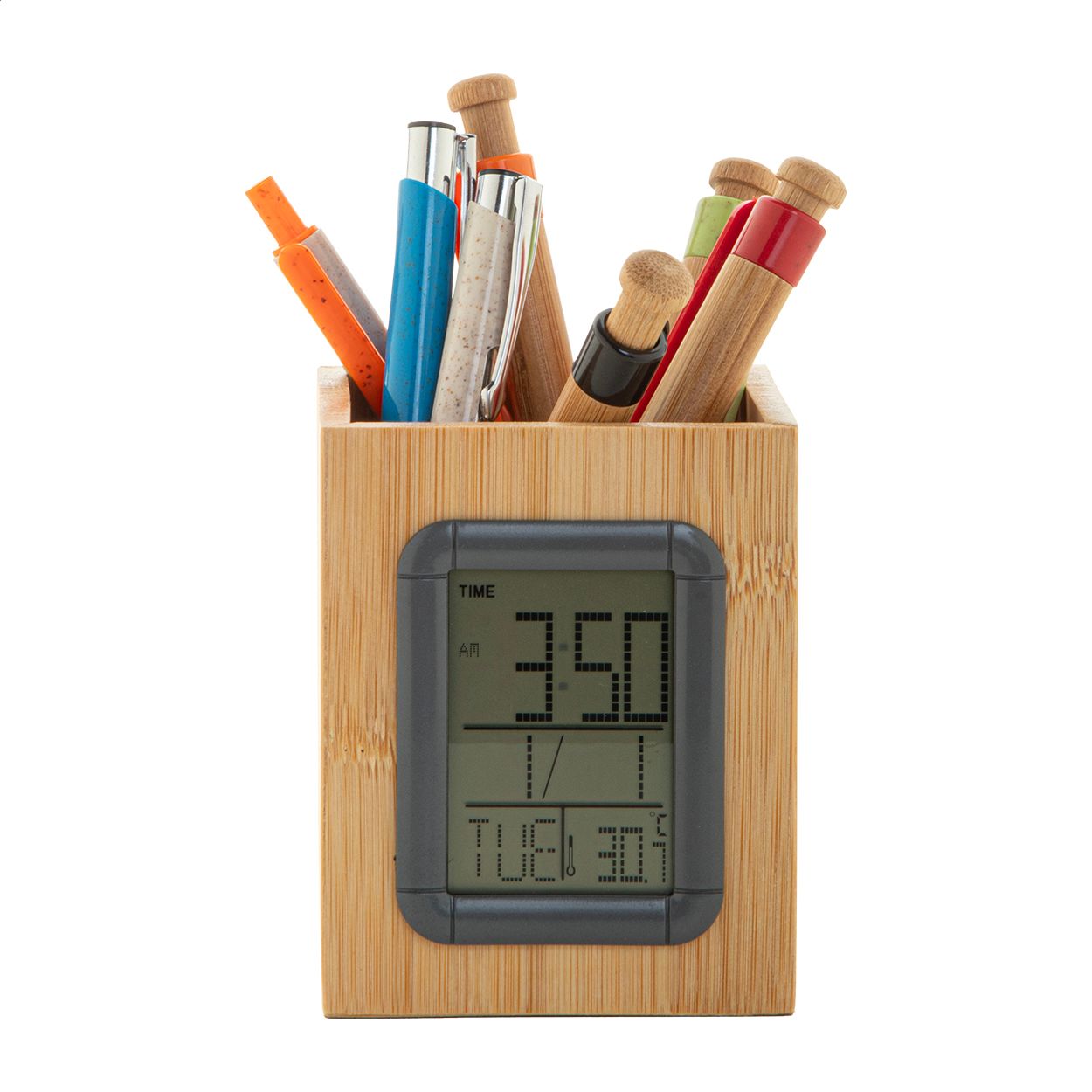 Horubo Multifunktionaler Stifteköcher - natur-77