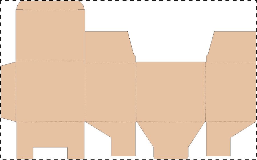 Veredelungsposition Maßgefertigte Kraft-Papierbanderole