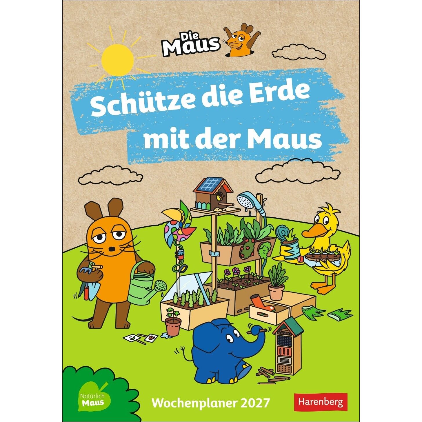 Schütze die Erde mit der Maus - Kinder Kalender-913