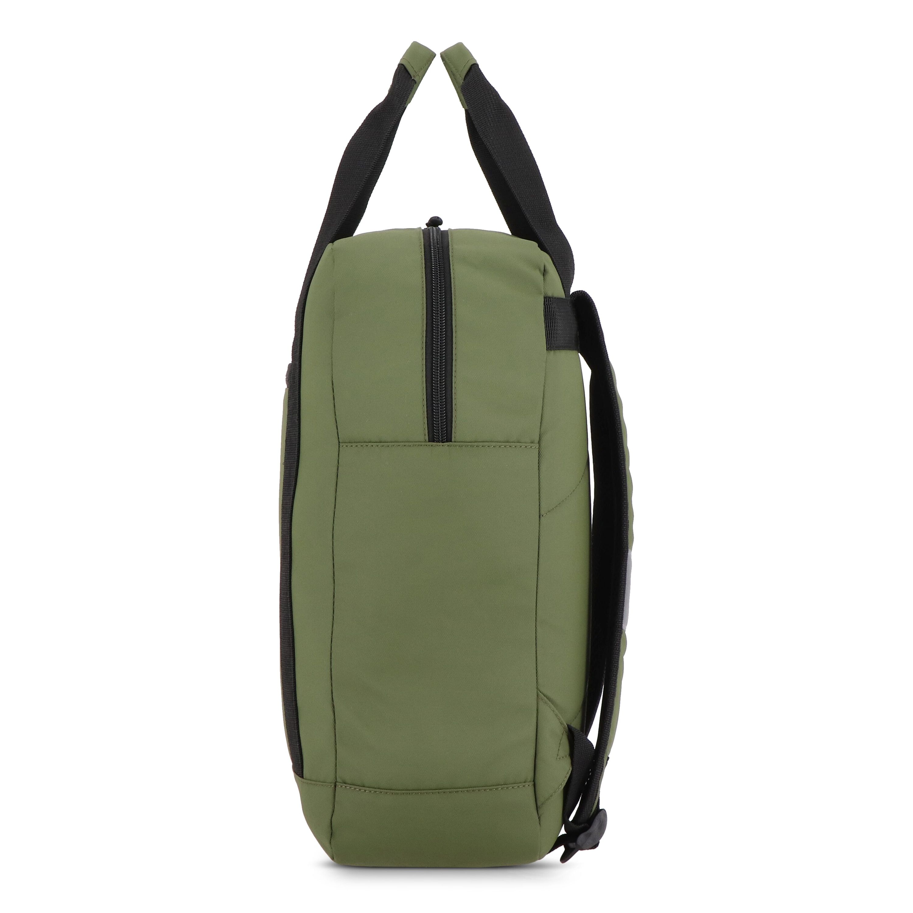 PU-beschichteter R-PET 600D Rucksack 12l - olivgrün-452