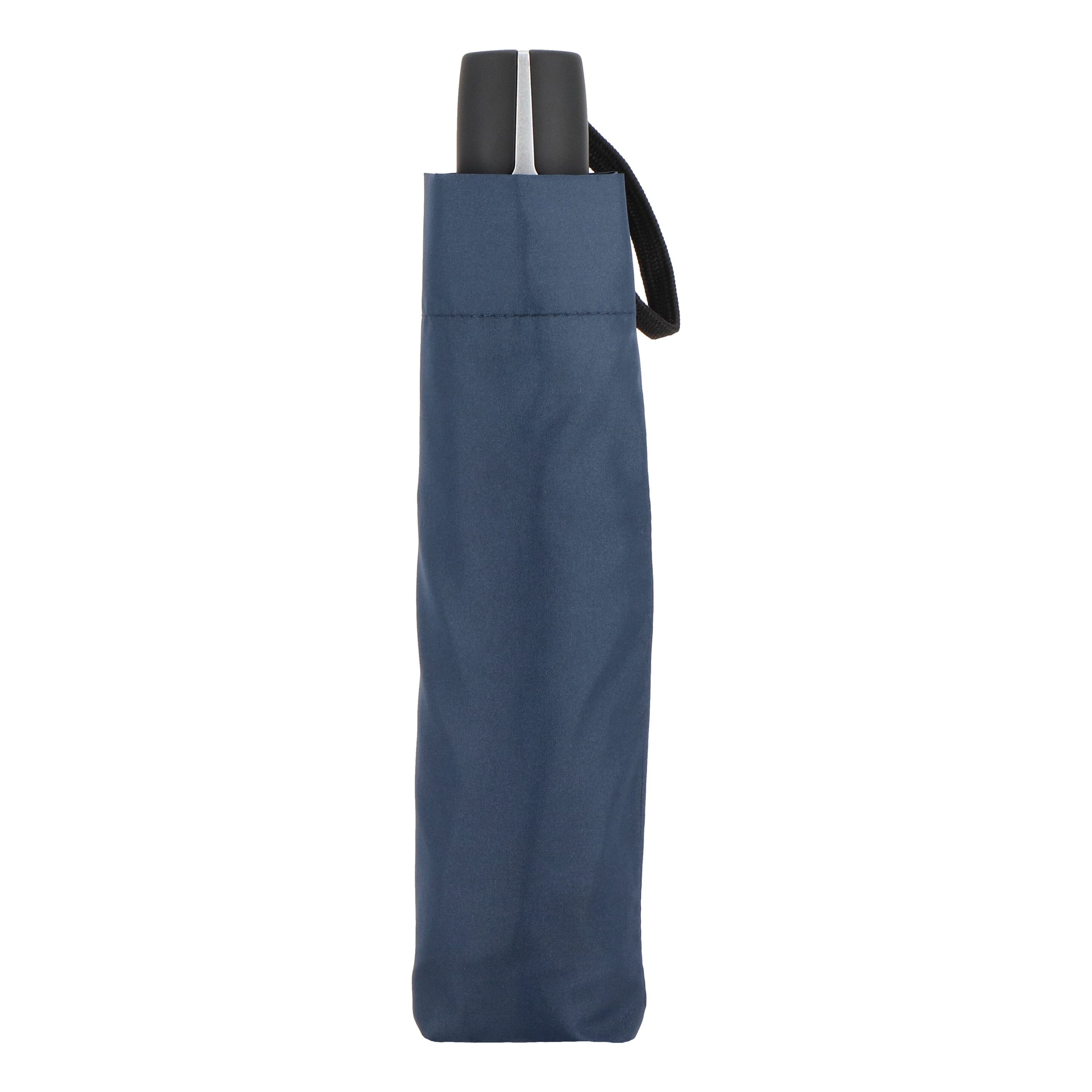 Taman Pongee 21 Faltbarer windproof Regenschirm Auto open & close - dunkelblau-43