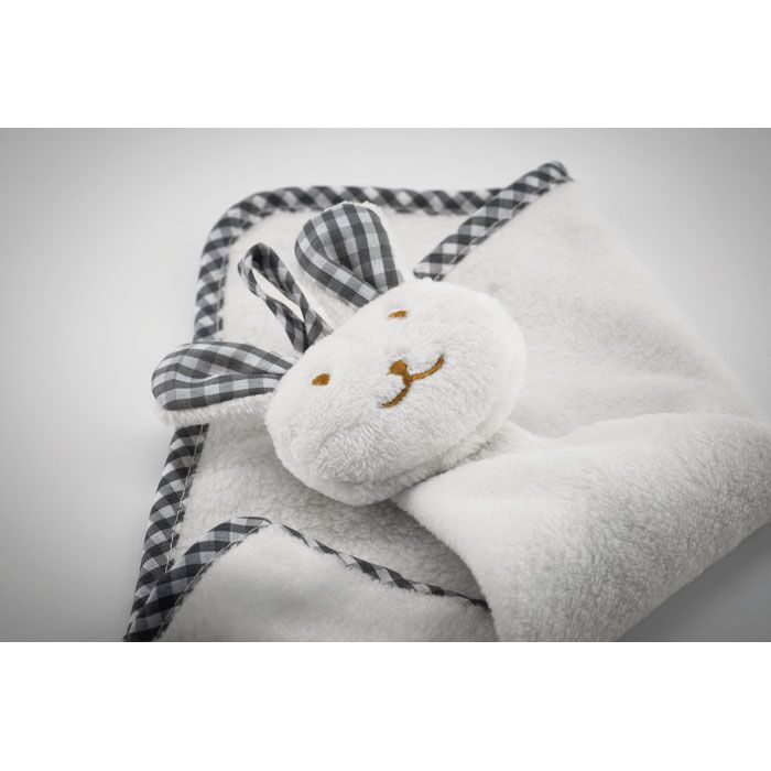Schmusetuch Hase HUG ME - weiß-370
